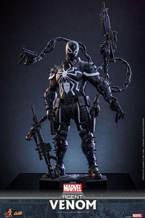 Hot Toys Comic Masterpiece 1/6 Agent Venom Fully Poseable Figure (Marvel Comics) 