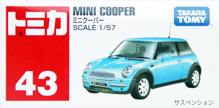 Takara Tomy Tomica 43 MINI COOPER 744450 - Plaza Japan