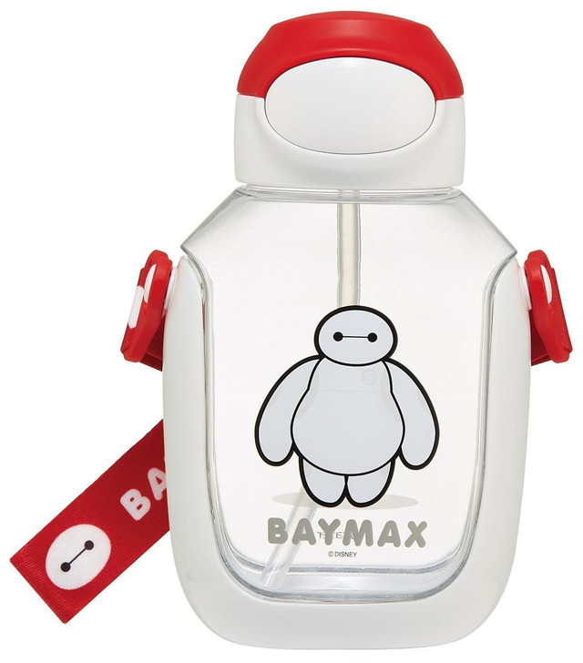  Skater Baymax Plush Straw Bottle 530ml 
