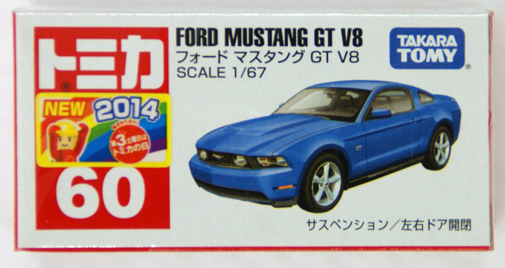 Takara Tomy Tomica 60 FORD MUSTANG GT V8 801726