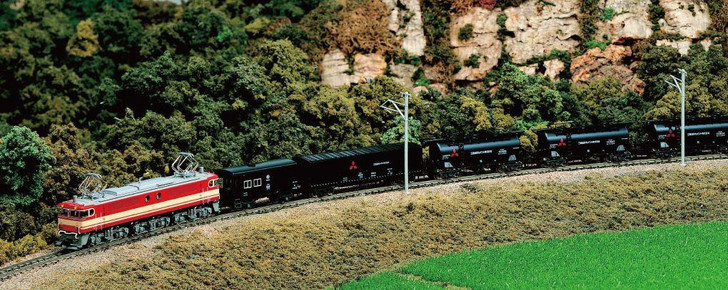 【加工】KATO 10-431 E851 セメント列車 10-431 Seibu E851 Cement Train 8 Cars Set (N scale)