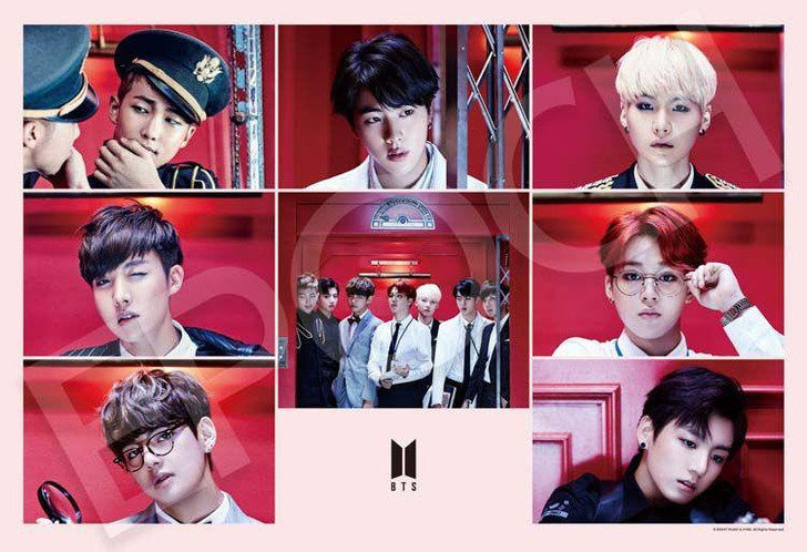 Epoch 28-705 Jigsaw Puzzle BTS The Most Beautiful Moment in Life. 2 (300 Pieces)