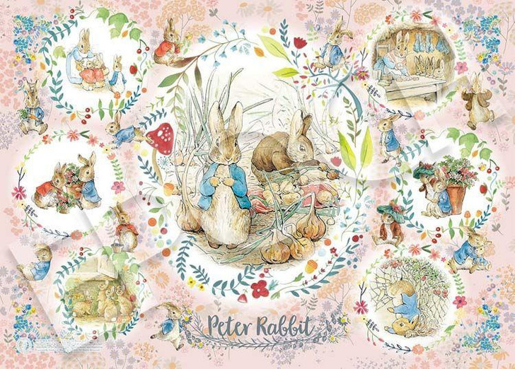  Epoch 06-707s Jigsaw Puzzle Peter Rabbit Collection 2 (500 Pieces) 