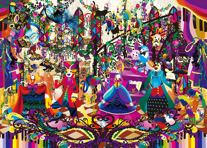  Epoch 06-053 Jigsaw Puzzle"If you wear a mask named 'Courage' (by Hoyaguchi Kayo) (500 Pieces) 