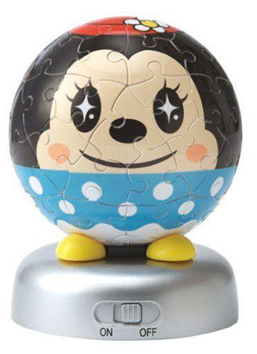  Yanoman 2003-401 Jigsaw Puzzle 3D Lantern Egg Minnie Mouse (60 Pieces) 