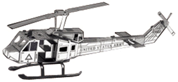 Tenyo TMN-09 Metallic Nano Puzzle Huey Helicopter