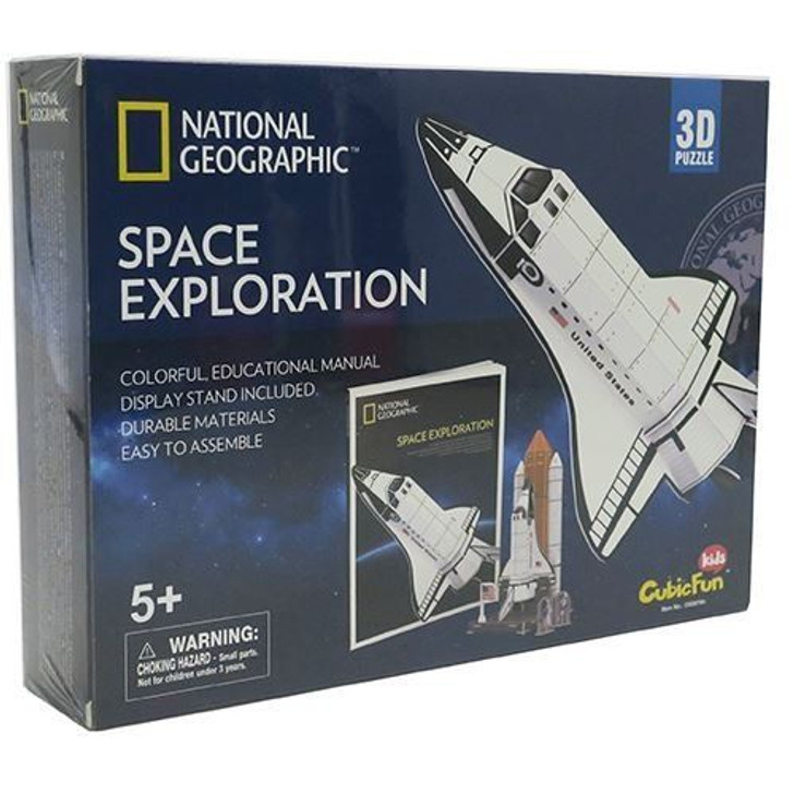 Heart Art Collection Jigsaw Puzzle 3D Puzzle 3D Craft Model National Geographic Space Exploration (65 Pieces)