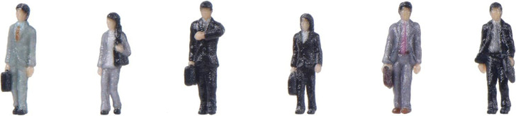 Kato 24-2001A Model People 'Commute 1: Walking People A' (N scale)