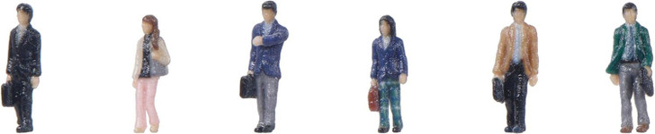 Kato 24-2001B Model People 'Commute 2: Walking People B' (N scale)