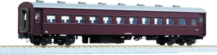 Kato 1-506 Passenger Car SUHA 43 (Brown) (HO scale)