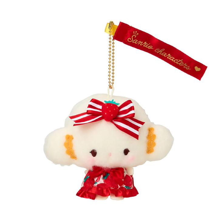 Sanrio Cogyumin Mascot Holder (Strawberry News 50th Anniversary)