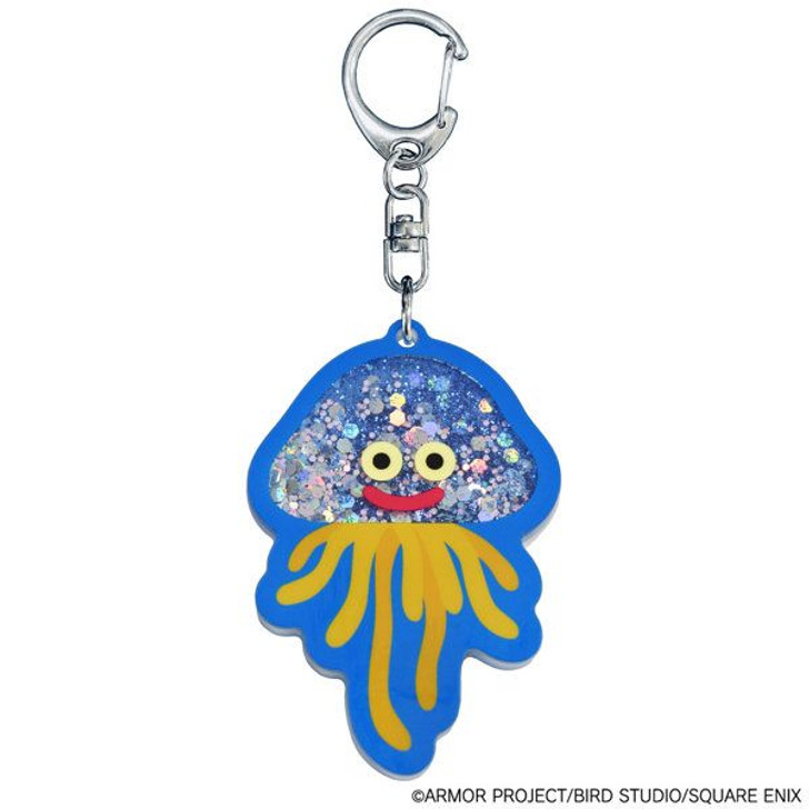 Square Enix Dragon Quest Smile Slime Glitter Kirakira! Key Ring Healslime