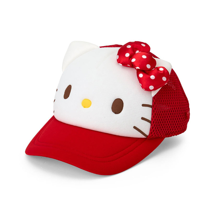 Sanrio Hello Kitty Kids Mesh Cap with Sunshade Hat for Children