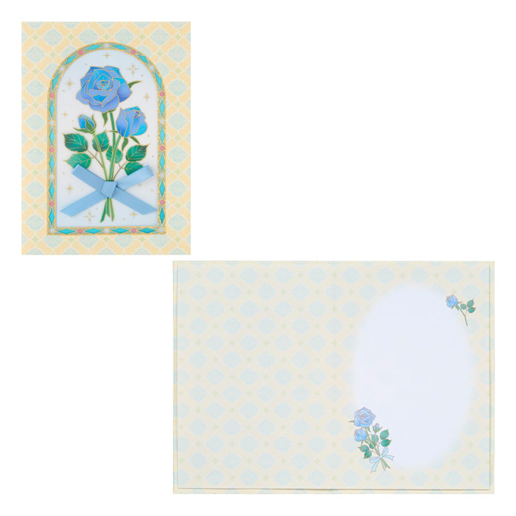 Sanrio Other Greeting Card Message Card Multipurpose Blue Rose MU266-5 614611