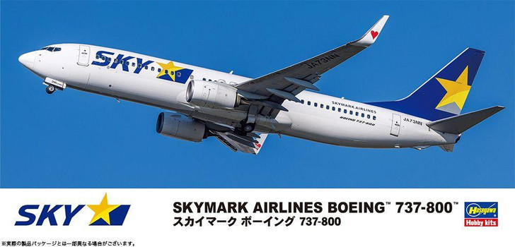  Hasegawa 1/200 Skymark Boeing 737-800 Plastic Model 