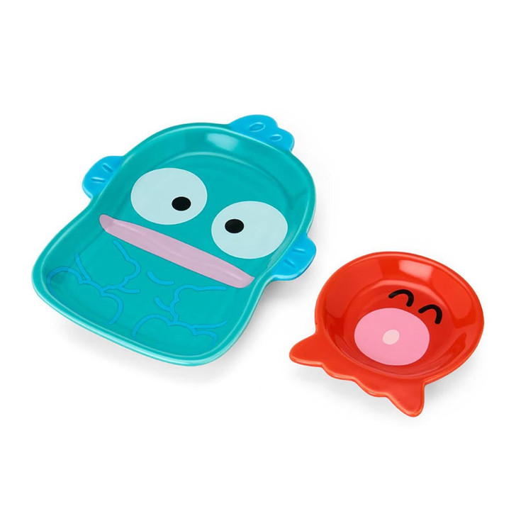  Sanrio Hangyodon Character-Shaped (Plate Set of 2) (Hangyodon and Sayuri's Exciting Life) 