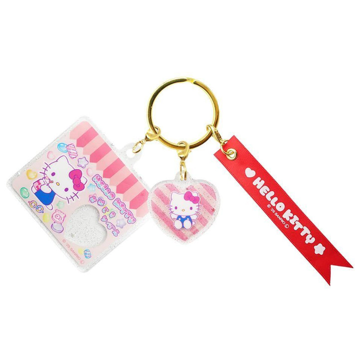  OST Sanrio Characters Ohajiki Three-Piece Keychain Hello Kitty 