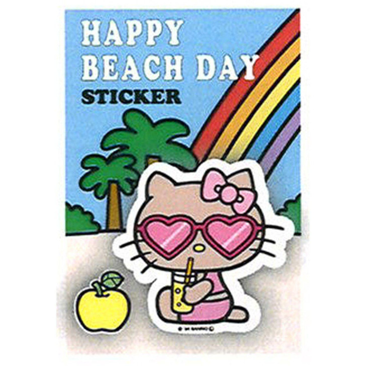 Other Sanrio Hello Kitty Happy Beach Day Sticker Juice 