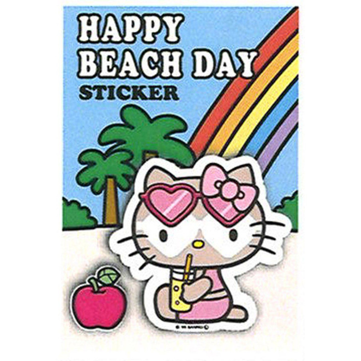 Other Sanrio Hello Kitty Happy Beach Day Sticker Sunglasses 