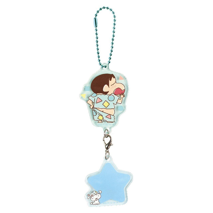  T's Factory Acrylic Name Keychain Crayon Shin-chan Pajama 