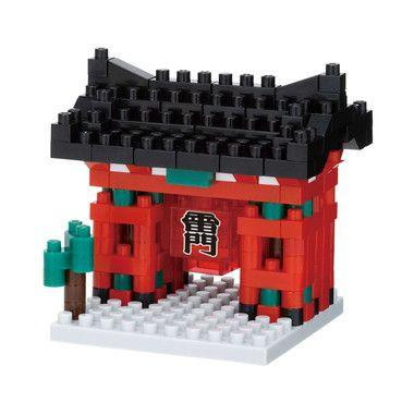  Kawada nanoblock Kaminarimon 