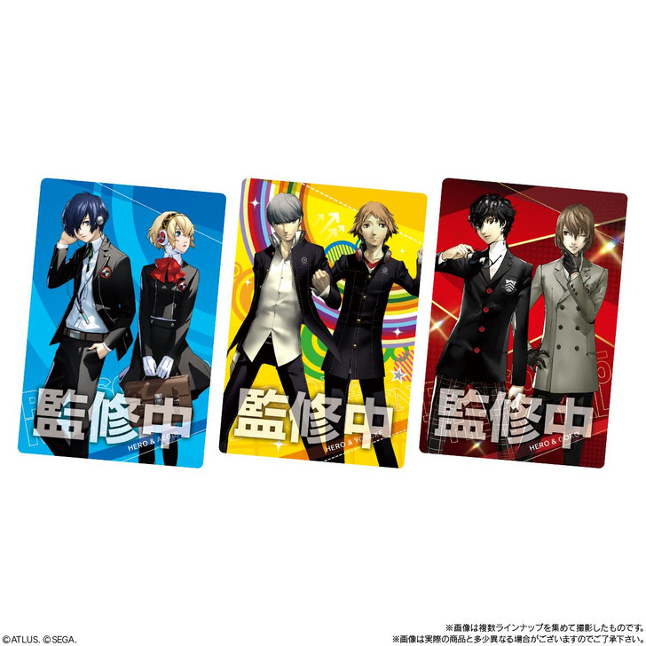  Bandai Candy Persona Series Metallic Card Collection Wafers Vol.2 -P3R & P4G & P5R- (20pcs BOX) 