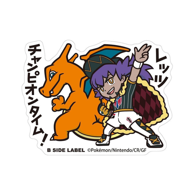  Pokemon Center Original B-Side Label Pokemon Sticker Big Dande & Charmeleon 