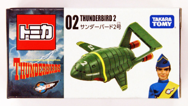 Takara Tomy Tomica Thunderbirds are go C02 Classic Version THUNDERBIRD 2 (870111) (4904810870111)