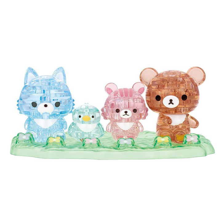 Beverly Jigsaw Puzzle Chairoikoguma and Friends (76 Pieces) 