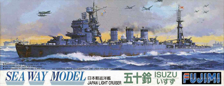 Fujimi SWM09 IJN Japanese Light Cruiser Isuzu 1/700 Scale Kit (4968728410609)