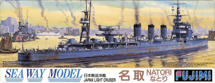 Fujimi SWM10 IJN Japanese Light Cruiser Natori 1/700 Scale Kit (4968728410654)