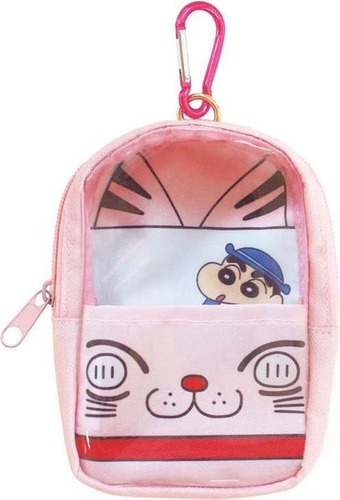T's Factory Crayon Shin-chan Plush Pouch Kindergarten Bus