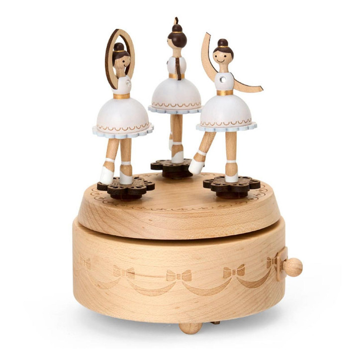 Sanrio Other Wooden Music Box Ballerina Interior Gift Present 087238