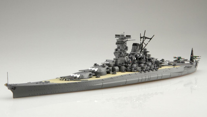  Fujimi 1/700 Japanese Navy Battleship Yamato (1945 / Operation Ten-Ichi-Go) with Etched Parts Plastic Model 
