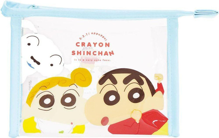 T's Factory Crayon Shin-chan Fuchi-Iro Pouch A Pu Pu! 