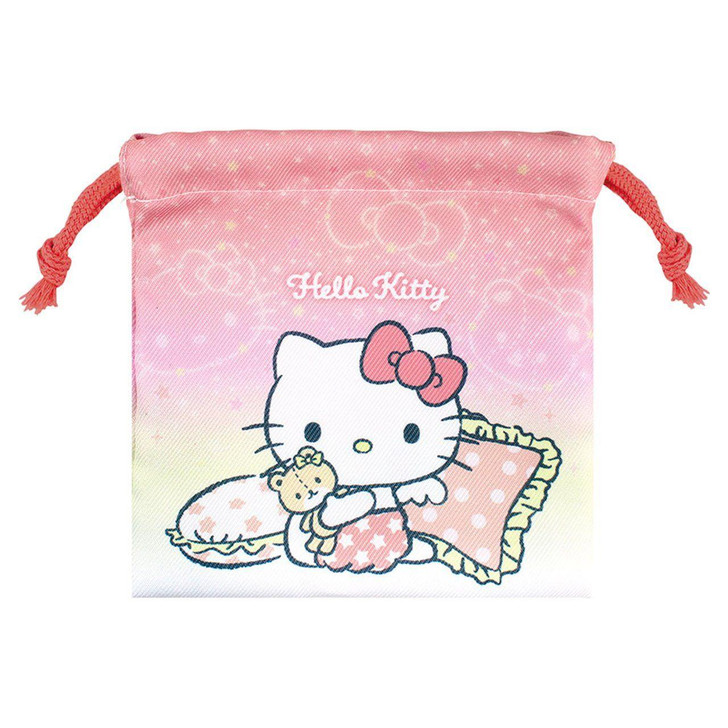  T's Factory Sanrio Chocotto Drawstring Bag Nighttime / Hello Kitty 