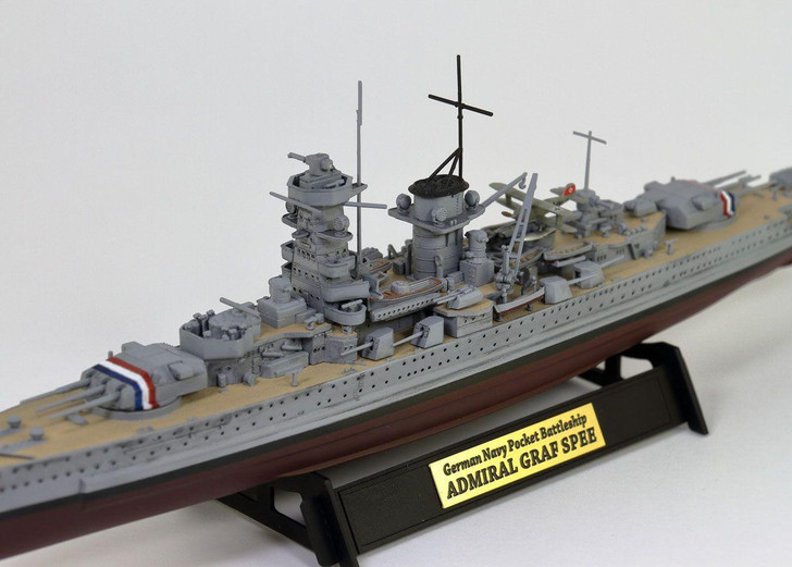 Pit Road – Maquette 1/700 Amiral Graf Spee 1937 – Skywave Series W268 – Bateau Blindé Allemand – Modèle Plastique – Longueur 265,7 Mm – Nécessite Assemblage Et Peinture