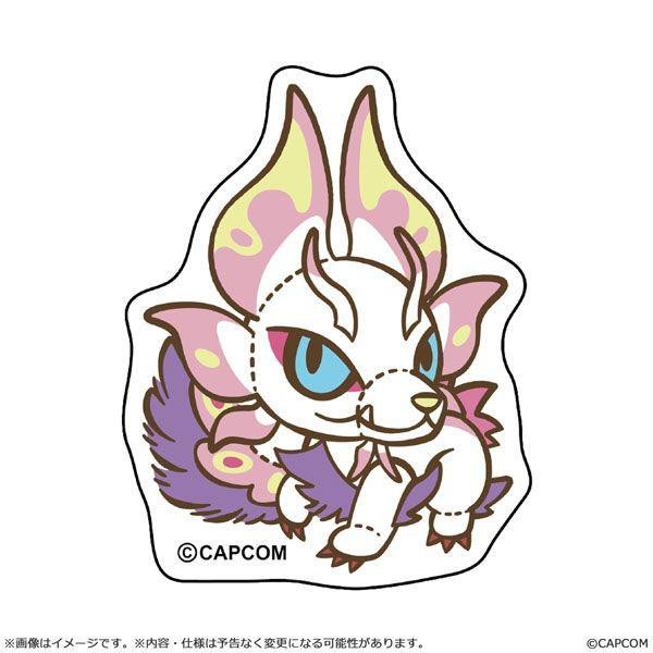 Capcom Monster Hunter Mon Defo Die-Cut Sticker Mizutsune