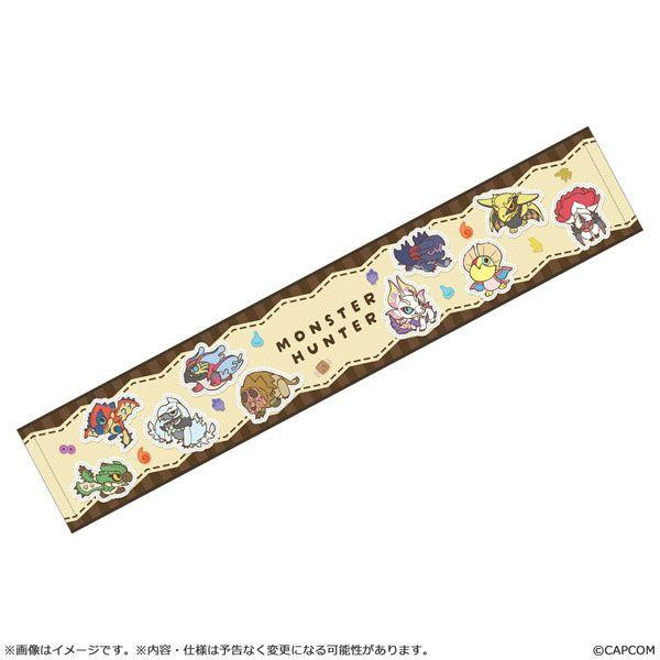 Capcom Monster Hunter Mon Defo Muffler Towel Key Visual