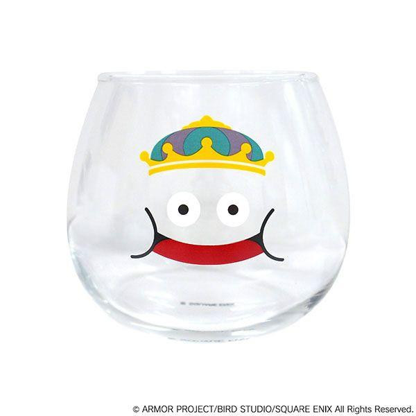 Dragon Quest: Smile Slime: Wobbly Glass Tumbler - King Slime