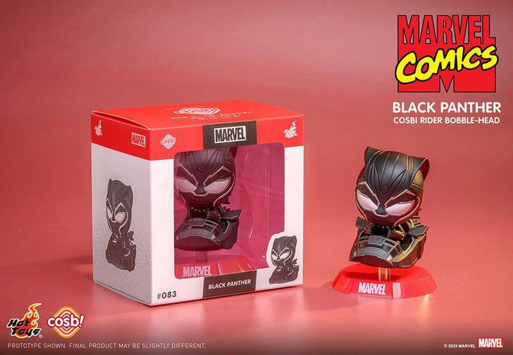  Hot Toys Cosbi Marvel Collection #083 Black Panther Figure (Vehicle Series) 