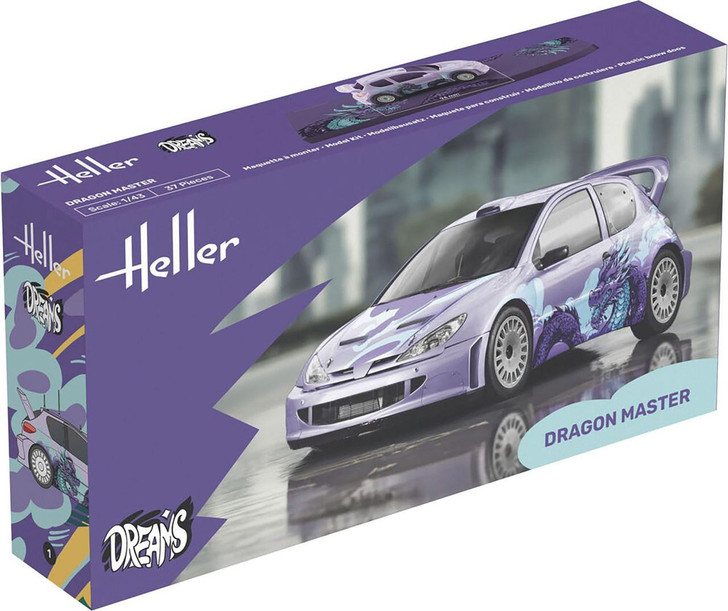  Heller 1/43 Dreams Series Dragon Master Plastic Model 