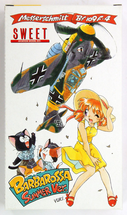 Sweet Aviation 15 Messerschmitt Bf109 F-4 Barbarossa Summer Version 1/144 Scale (4543668000266)