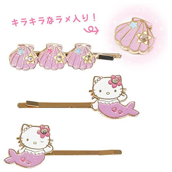 TCP Hello Kitty Hairpin Set Mermaid (Pink)