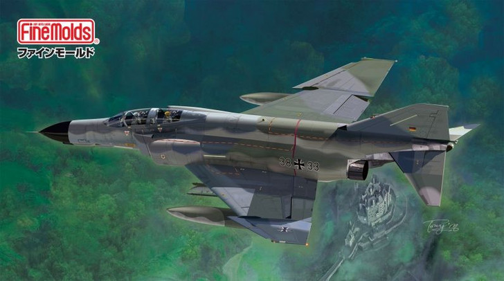 Fine Molds 1/72 Luftwaffe F-4F Fighter JG71 "Richthofen" Plastic Model
