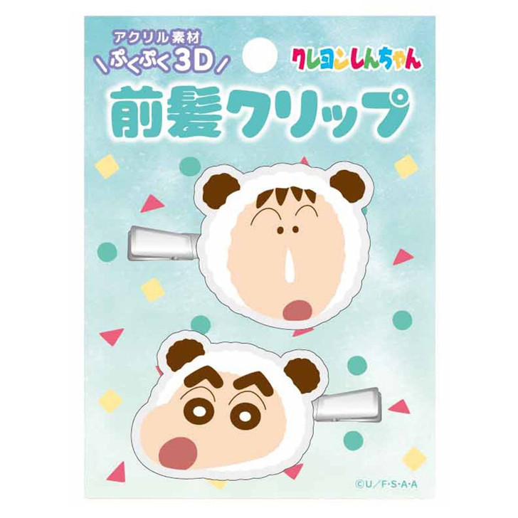 iplanning Crayon Shin-chan Three-dimensional Acrylic Bangs Clip K4150C Mint