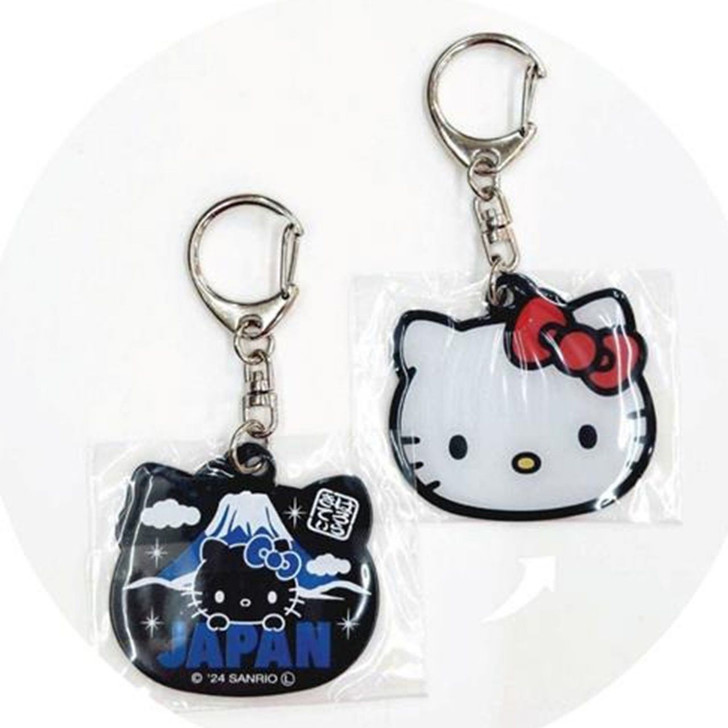 Asunarosya Hello Kitty Single-Sided Epo Charm Mount Fuji Japan