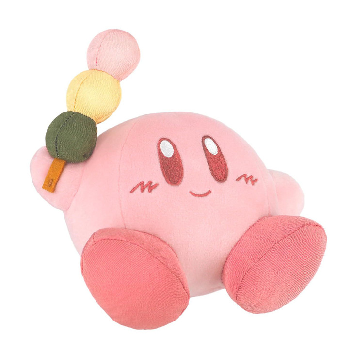 San-ei Kirby Of The Stars Fluffy Japanese Style Collection Kirby Three Color Dumpling Plush