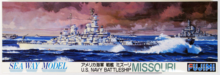 Fujimi SWM21 BattleShip Missouri 1/700 Scale Kit (4968728441078)