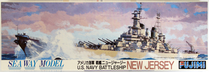 Fujimi SWM22 US Navy BattleShip New Jersey 1/700 Scale Kit (4968728441115)